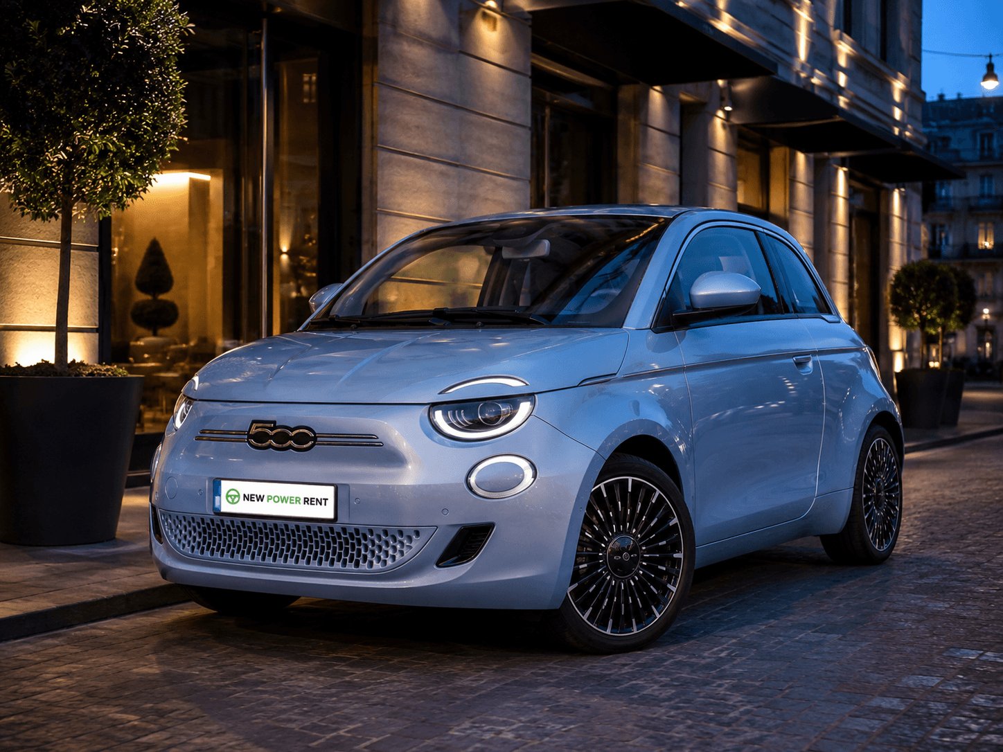 Fiat 500 Elettrica a noleggio a Riccione - CITY CAR ELETTRICA
