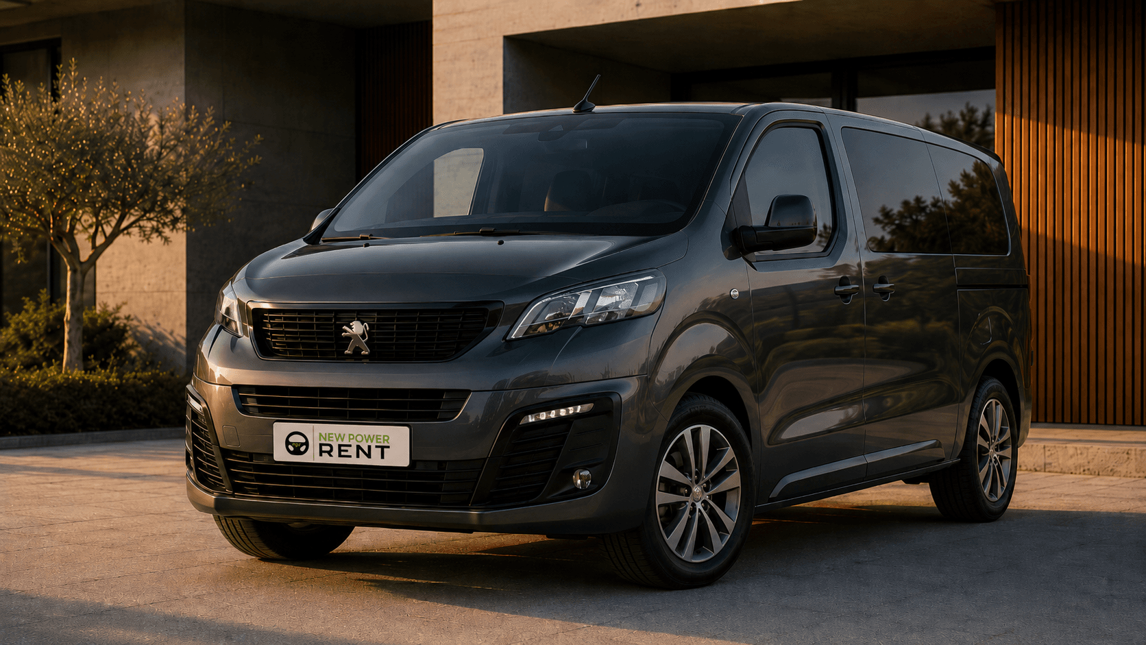 Peugeot Traveller a noleggio a Riccione - FURGONE 9 POSTI